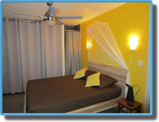 Chambre Parentale avec salle de bain Villa Martinique